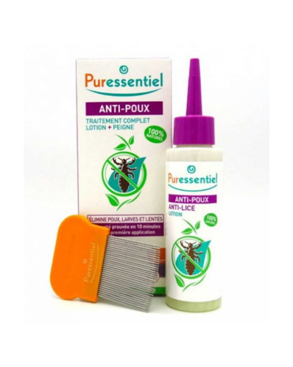 User Puressentiel Anti-poux Lotion 100 Ml + Peigne en ligne maroc market para parapharmacie en ligne maroc