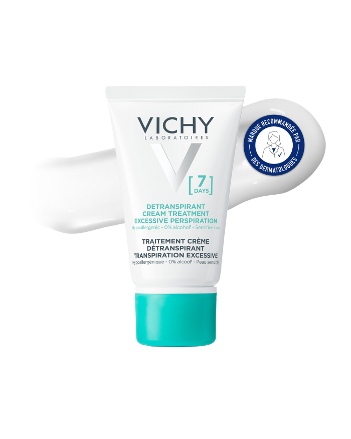 Vichy déodorant Traitement Crème Détranspirant 7jours 30 ml Vichy déodorant Traitement Crème Détranspirant 7jours 30 ml