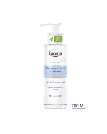 EUCERIN Lait Démaquillant DermatoCLEAN [HYALURON] 200ML