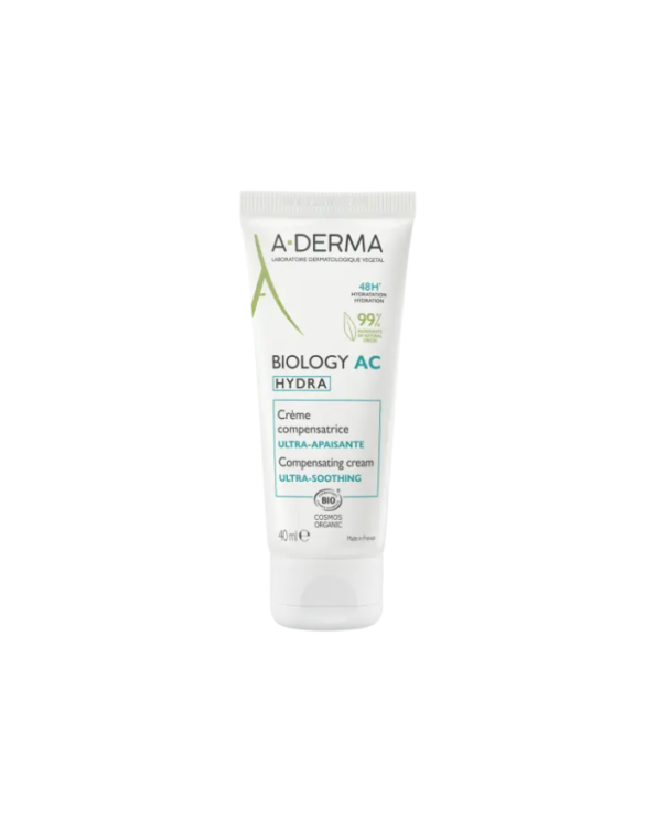 A-Derma Biology AC Hydra Crème compensatrice ultra-apaisante 40 ml