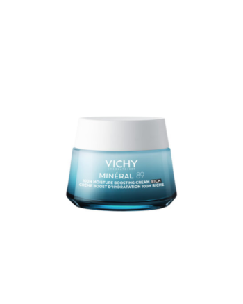 Vichy Minéral 89 crème Boost d'hydratation 100H - Texture Riche 50 ml