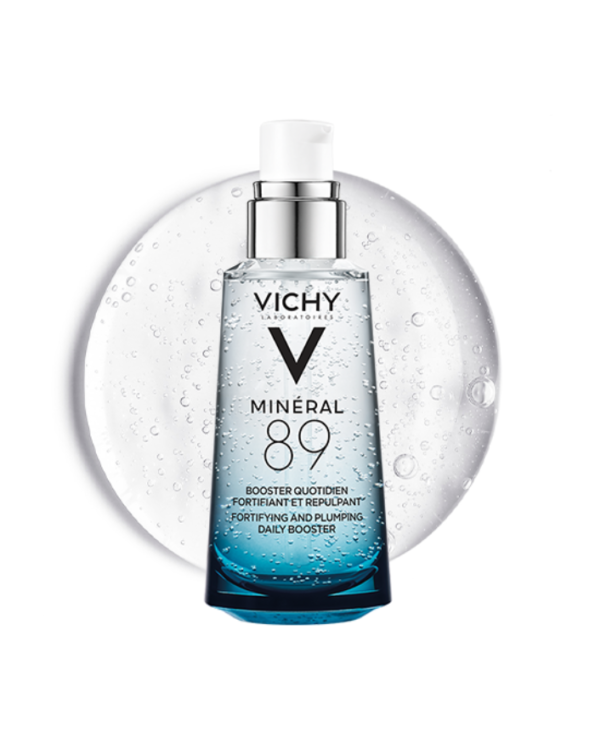 Vichy Minéral 89 Sérum Booster Quotidien Fortifiant et Repulpant - hydratation & éclat 50 ml