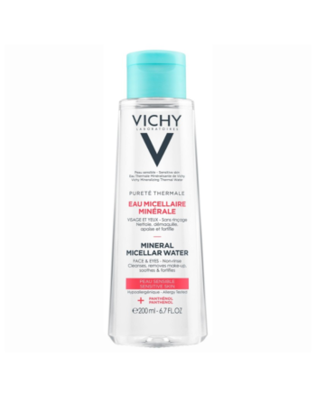 Vichy Pureté Thermale Eau micellaire minérale- peau sensible 200 ml