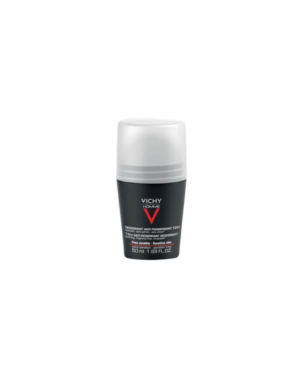 Vichy déodorant Anti-Transpirant 72H Homme - ROLL-ON 50 ml