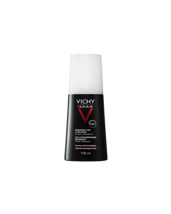 Vichy déodorant Vaporisateur Ultra-Frais Homme - Aérosol 100 ml