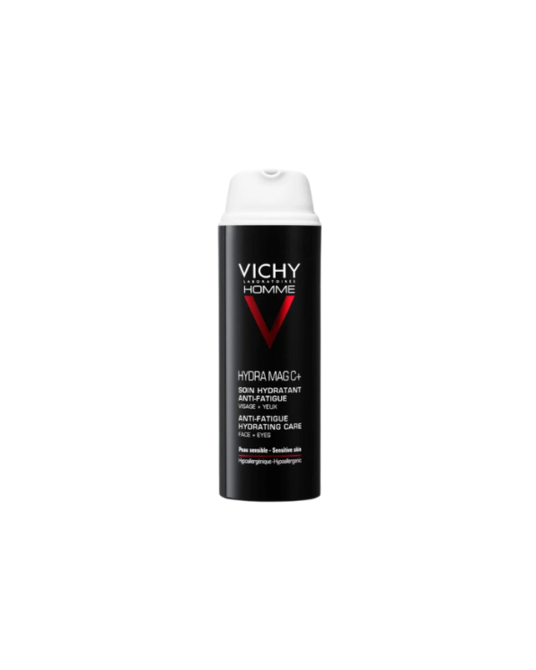 Vichy Homme HYDRA MAG C+ Soin Hydratant anti-fatigue visage et yeux 50 ml