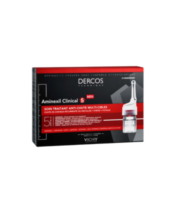 Vichy Dercos Aminexil Clinical 5 - Hommes- 6 ml x 21 monodoses