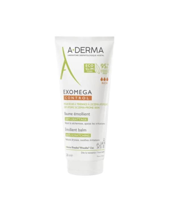 A-Derma Exomega Control Baume émollient anti-démangeaisons 200 ml