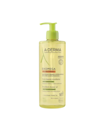 A-Derma Exomega Control Huile lavante émolliente anti-démangeaisons 500 ml