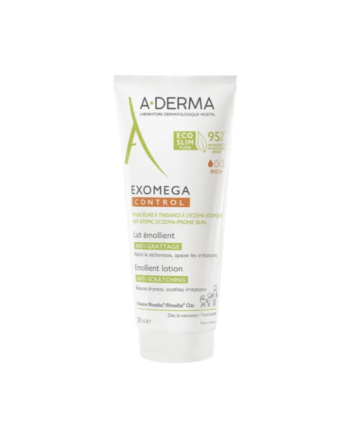 A-Derma Exomega Control Lait émollient anti-démangeaisons 200 ml