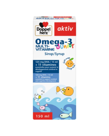 Doppelherz Aktiv Omega 3 Junior Multivitaminé 150ML