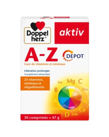 Doppelherz Aktiv A-Z Depot Cure de vitamines et minéraux 30Comp.