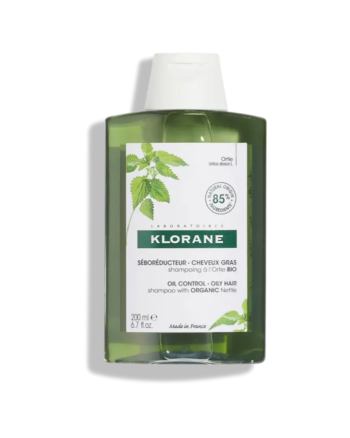 Klorane Shampoing Séboréducteur à l'Ortie BIO Cheveux gras 200 ml