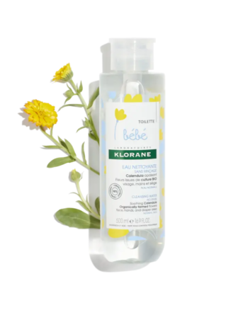 Klorane Bébé Eau nettoyante au Calendula 500 ml