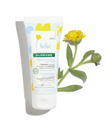Klorane Bébé Crème nutritive au Cold Cream 40 ml