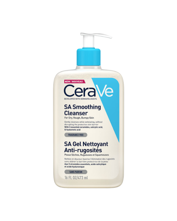 Cerave Sa Gel Nettoyant Anti-rugosités 473 ml