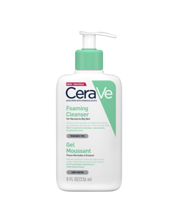 Cerave Gel Moussant peaux mixtes à grasses 236 ml