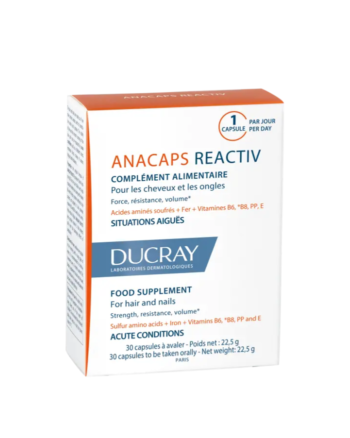 Ducray Anacaps Reactiv Complément alimentaire 30 capsules