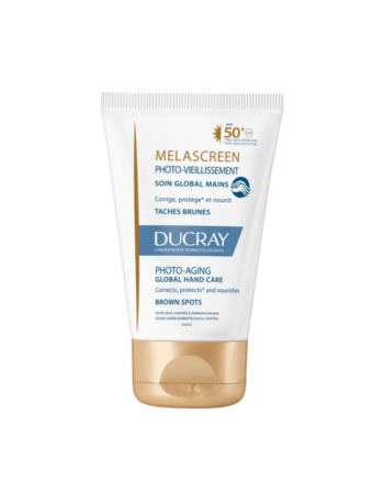 Ducray Melascreen Photo-Vieillissement Soin global mains SPF50+ 50 ml