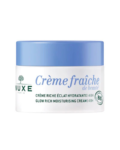 NUXE CRÈME FRAICHE DE BEAUT Crème Riche Éclat Hydratante | 48H, Certifiée Bio 50ML