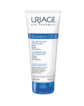 Uriage Bariéderm-Cica Gel nettoyant au cuivre zinc 200 ml