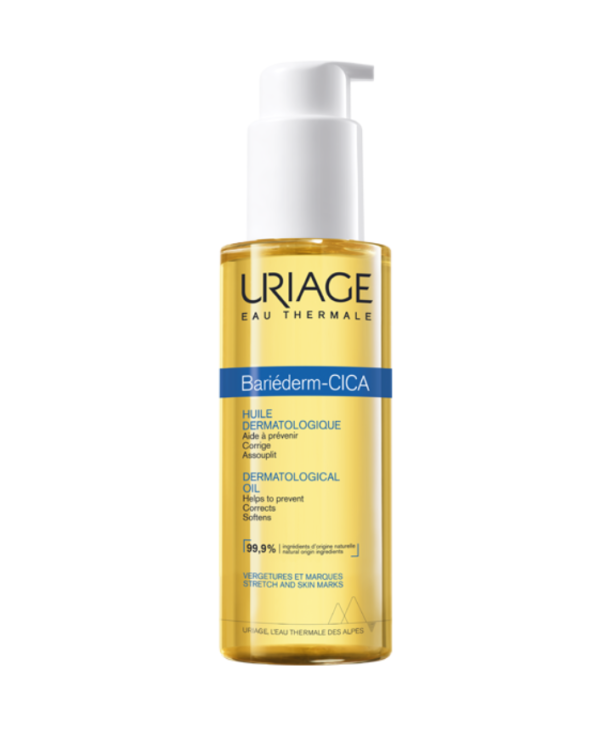 Uriage Bariéderm-Cica Huile Dermatologique vergetures et marques 100 ml