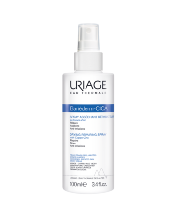 Uriage Bariéderm-Cica Spray Asséchant Réparateur au Cuivre Zinc 100 ml