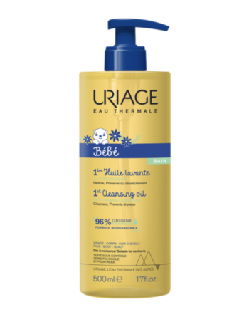 Uriage Soins Bébé 1er Huile lavante 500 ml