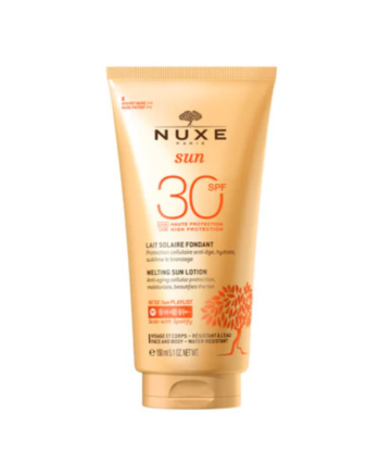 NUXE SUN Lait Solaire Fondant Haute Protection SPF30 visage et corps