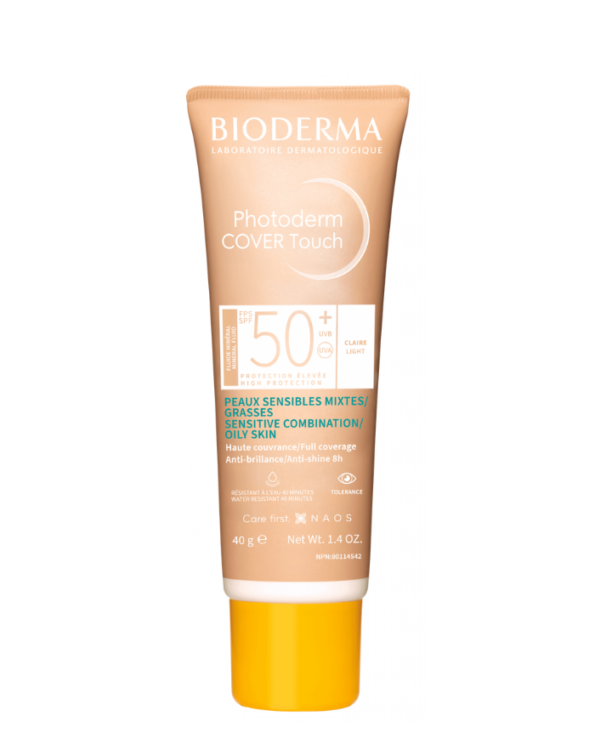 Bioderma Photoderm COVER Touch FPS/SPF50+ Teinte claire 40 g