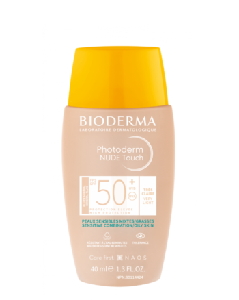 Bioderma Photoderm NUDE Touch FPS/SPF50+ Teinte Très claire 40 g