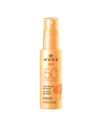 NUXE SUN Spray Solaire Délicieux Haute Protection SPF50 visage et corps 50ML