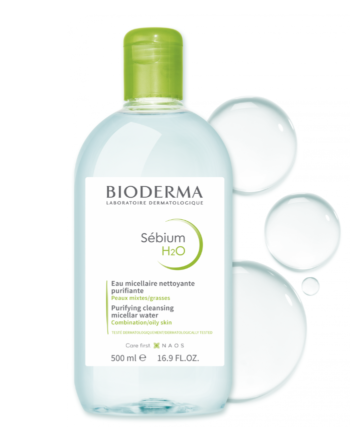 Bioderma Sébium H2O Eau Micellaire nettoyante purifiante 500 ml