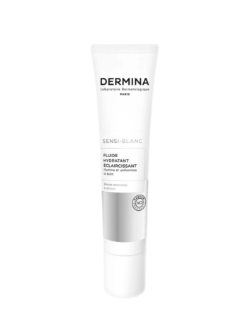 Dermina Sensi-Blanc Fluide Hydratant Éclaircissante 40ml