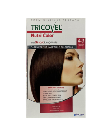 Tricovel Nutri Color Chatain Doré 4.3