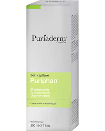 Puriaderm Puriphan Shampooing Hydratant intense Oligo-synergique Cheveux secs et endommagés 200ML