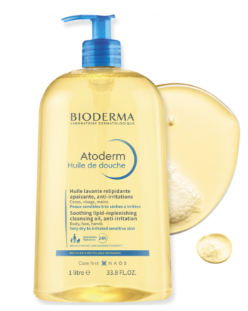 bioderma Atoderm Huile de douche 1 litre