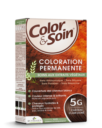 3 Chênes Color & Soin Coloration permanente 5G - Châtain Clair Doré