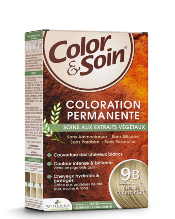 3 Chênes Color & Soin Coloration permanente 9B Blond Clair Nacré