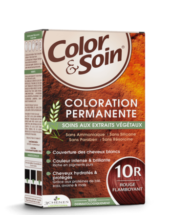 3 Chênes Color & Soin Coloration permanente 10R Rouge Flamboyant