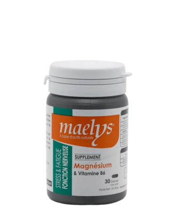 Maelys Magnésium et Vitamine B6 30 gélules