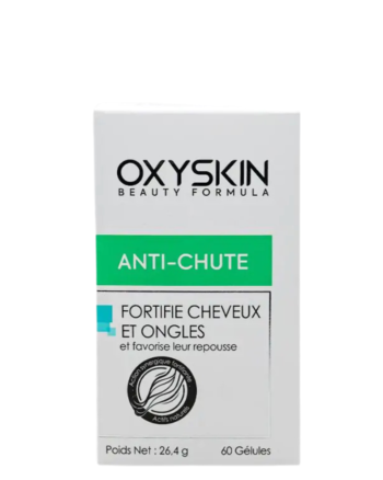 Oxyskin Anti-Chute de Cheveux et Fortifiant Ongles 60 Gélules