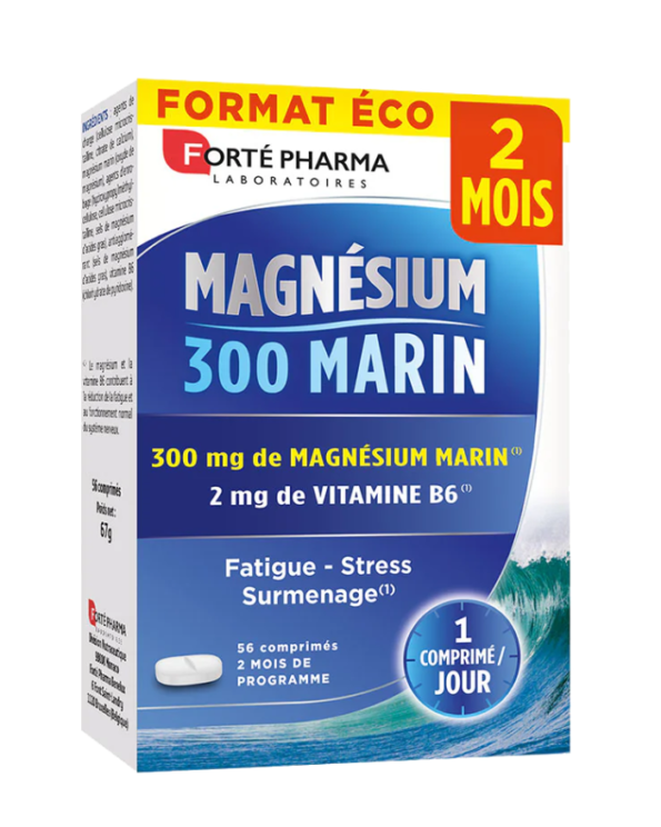 Forté Pharma Magnésium 300 Marin 56cpr