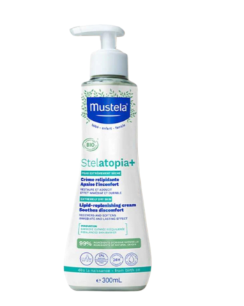 Mustela Stelatopia+ Crème Relipidante Anti-Grattage Bio 300ML