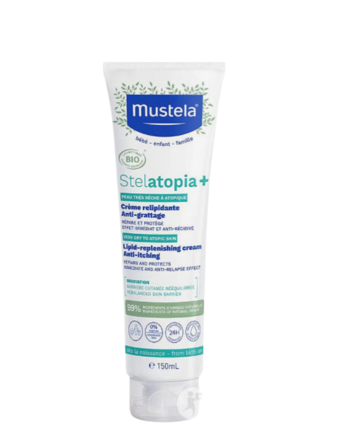 Mustela Stelatopia+ Crème Relipidante Anti-Grattage Bio 150ML