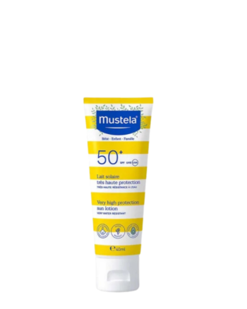 Mustela Bébé Enfant Lait Solaire Très Haute Protection SPF50 40ML