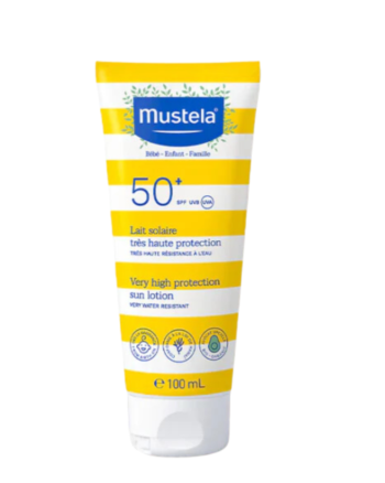 Mustela Bébé Enfant Lait Solaire Très Haute Protection SPF50 100ML