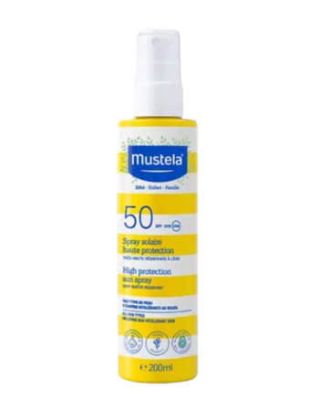 Mustela Bébé Enfant Lait Solaire Très Haute Protection SPF50 200ML