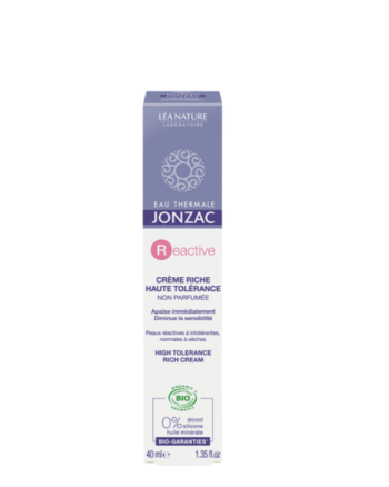 Eau thermale Jonzac Pure : Créme Riche Haute Tolérance 40ML