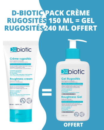 D-BIOTIC Pack Crème Rugosités 150ML = Gel Rugosités 240 ML OFFERT